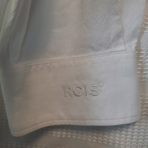 CUTTER & BUCK DRESS SHIRT MEN'S XL WHITE BUTTON DOWN COLLARED POCKET LONG SLEEVE - Picture 4 of 10